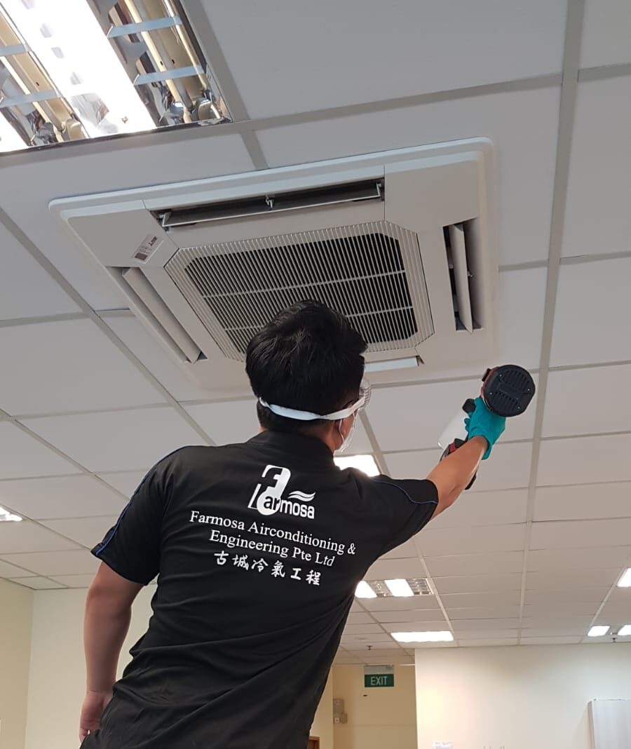 Aircon Air Purification Coating Treatment